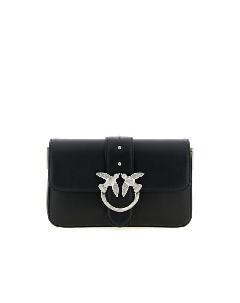 Modello Love One Classic Slouchy schwarze Schultertasche - 22x14x6 cm