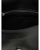 Modello Love One Classic Slouchy schwarze Schultertasche - 22x14x6 cm