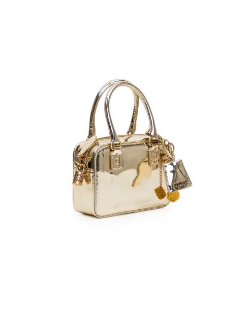 Love Berry H3 Vit.Seta goldfarbene Handtasche - 19x13x7 cm