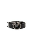 Ceinture Love Berry H3. Rides du Vitello basses noire