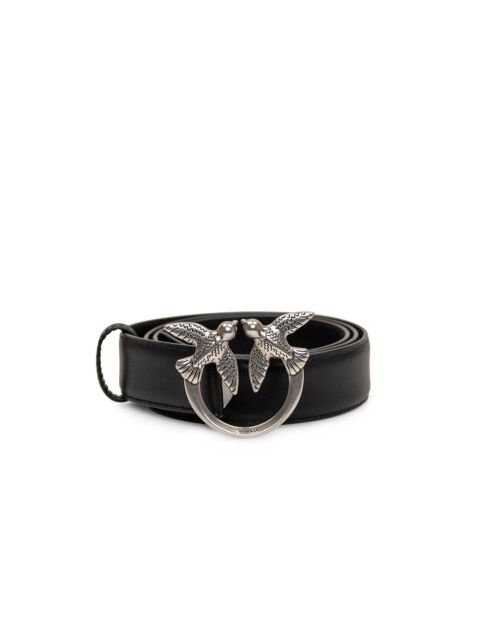 Ceinture Love Berry H3. Rides du Vitello basses noire