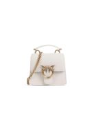 Love One Vitello Seta Micro Light Griff an der Oberseite, Weiß, 12 x 10 x 5 cm