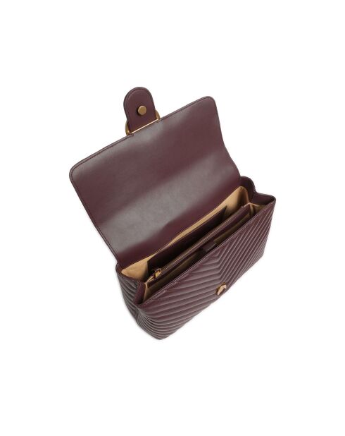 Borsa con manico I love Lady Puff Big Cl Sheep Na chocolate - 34x22x13 cm