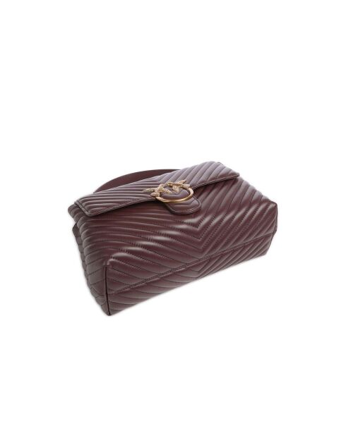 Borsa con manico I love Lady Puff Big Cl Sheep Na chocolate - 34x22x13 cm