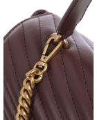 Borsa con manico I love Lady Puff Big Cl Sheep Na chocolate - 34x22x13 cm