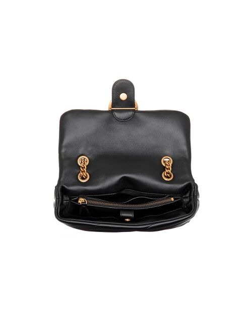 Love Puff Classic CL Mouton Nappa Schultertasche schwarz - 27x18x10,5 cm