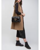 Love Puff Classic CL Mouton Nappa Schultertasche schwarz - 27x18x10,5 cm