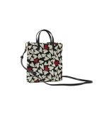 Borsa Love Berry H3 Vit.Seta nero/rosso/bianco - 22x22 cm