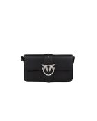 Love One Classic Slouchy Fl Pe schwarze Schultertasche - 28x15x7 cm