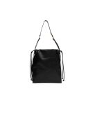 Borsa a tracolla Slouchy Vitello Mo Classic nera - 30x34x3 cm