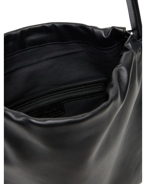 Borsa a tracolla Slouchy Vitello Mo Classic nera - 30x34x3 cm