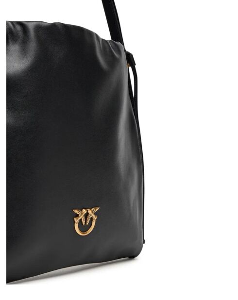 Borsa a tracolla Slouchy Vitello Mo Classic nera - 30x34x3 cm