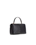 Borsa J'adore Lady Puff Big Cl Sheep Na nera con manico superiore, 31 x 19 x 11 cm