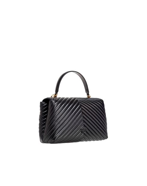 J'adore Lady Puff Big Cl Sheep Na Henkeltasche, 31 x 19 x 11 cm, Schwarz