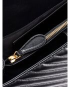 Borsa J'adore Lady Puff Big Cl Sheep Na nera con manico superiore, 31 x 19 x 11 cm