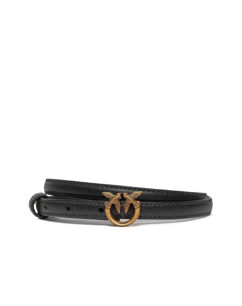 Ceinture Love Berry H1.Low Vitello Seta noire