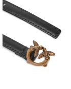 Ceinture Love Berry H1.Low Vitello Seta noire