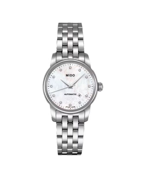 Mido M76004691 automatisch dameshorloge van zilverstaal