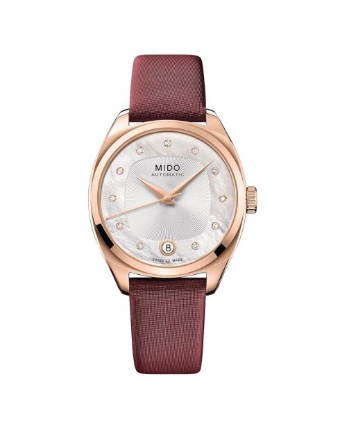 Mido M0243073711600 Automatikuhr für Damen aus Granatstahl
