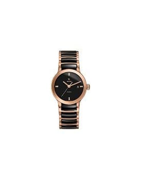 Montre automatique femme Rado en acier noire