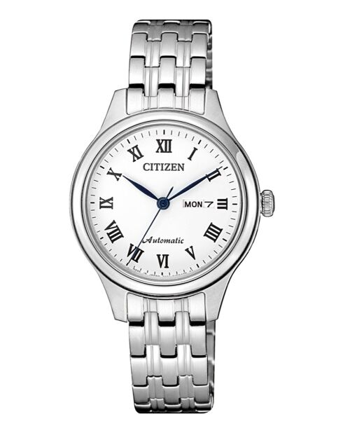 Orologio meccanico Citiz da donna in acciaio argentato