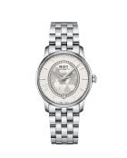 Mido M0072071111600 automatisch dameshorloge van zilverstaal