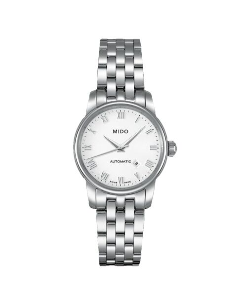 Mido M76004261 zilverkleurig stalen automatisch dameshorloge