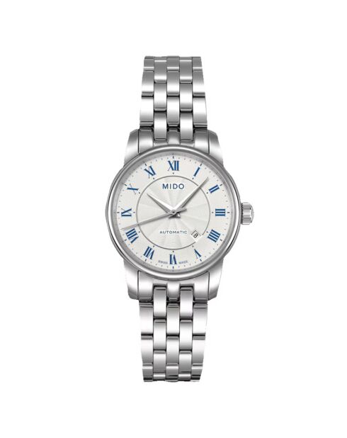 Orologio automatico da donna Mido M76004211 in acciaio argentato