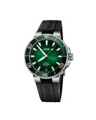 Montre automatique homme Oris en caoutchouc noire