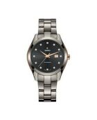 Rado automatisch dameshorloge van zilver/blauw staal