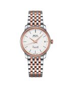 Reloj automático para mujer Mido M0272072201000 en acero plateado/oro rosa