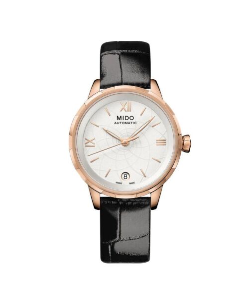 Montre automatique femme Mido M0432073601800 en acier noire