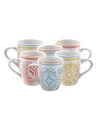 Set da 30 pezzi in porcellana multicolore Kyoto