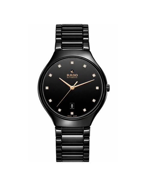 Montre automatique Rado en acier noire