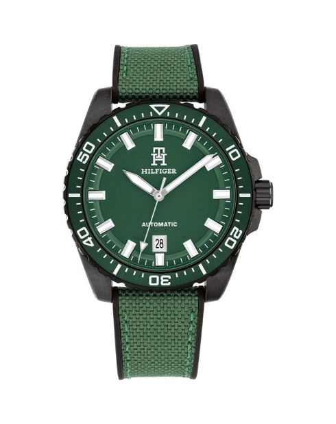 Tommy Hilfiger groen automatisch herenhorloge
