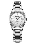 Emile mechanisch herenhorloge van zilverstaal