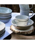 Lot de 6 petits bols Galet en céramique gris - 11x5,5 cm