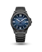 Emile N8.H mechanisch herenhorloge van zwart staal