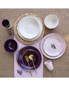 Terra 30-teiliges rosafarbenes Keramikset