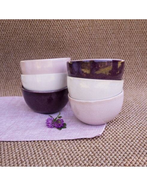 Terra 30-teiliges rosafarbenes Keramikset