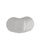 Set Terre de Sienne in ceramica grigio/bianca da 30 pezzi