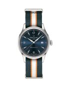 Montre automatique homme Certina en acier bleue