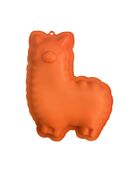 Tortiera Happy Cake Lama in silicone arancione - 30x23x4,8 cm