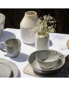 Set de vajilla Galet de cerámica gris de 32 piezas