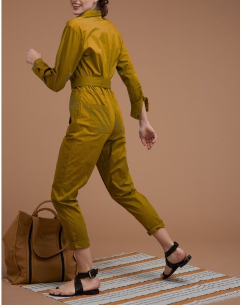 Mono Saelle de popelina en comino