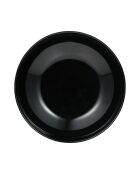 Schwarzer Tafelservice - 24 Stück