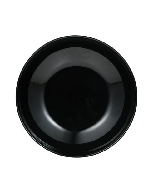 Schwarzer Tafelservice - 24 Stück