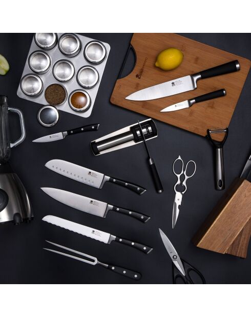 Éplucheur multiple pour les Foodies noir