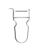 Éplucheur argenté - D. 11x7,0 cm