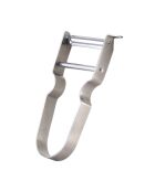 Éplucheur argenté - D. 11x7,0 cm